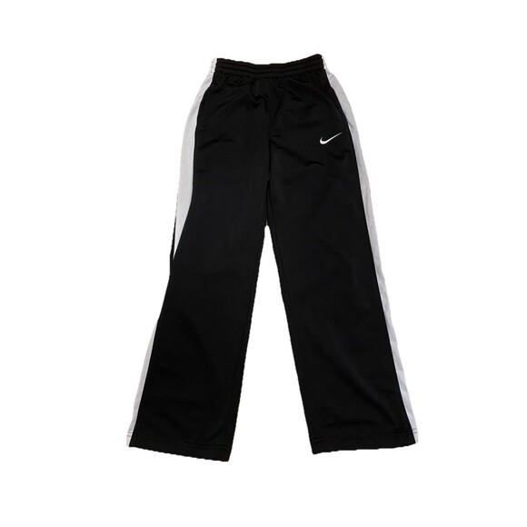 Nike Black/White  Joggers Sweatpants for Girls Size M - Picture 1 of 9